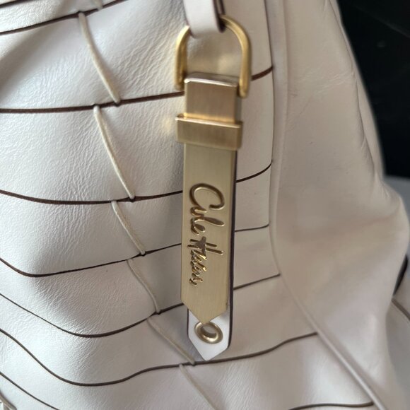 Cole Haan Ivory Large Handbag - Picture 4 of 6